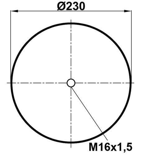 Körük Komple Metal Piston 4838Np03 (Voss230) - 17.88.777.90448