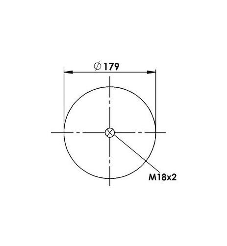 Körük Komple Metal Piston 4862n1p02 - 11.88.777.90451