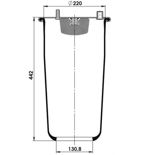 Körük Pistonsuz 4862n1p01 - 11.88.777.90452