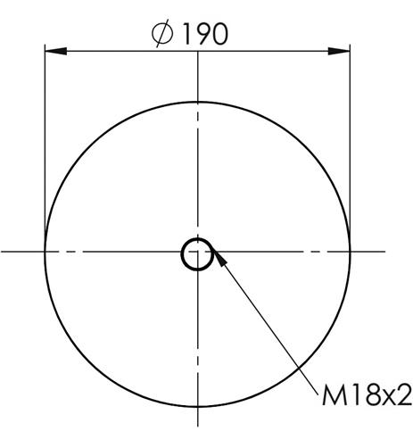 Körük Komple Metal Piston 4884N1P07 - 11.88.777.90457