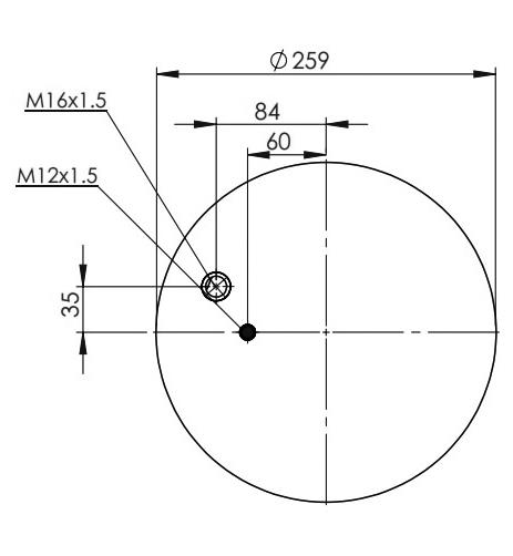 Körük Komple Metal Piston 4884N1P09 - 11.88.777.90660