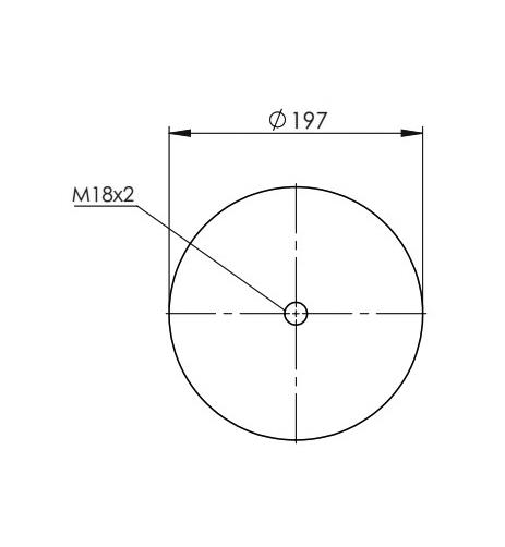 Körük Komple Metal Piston 4884N1P09 - 11.88.777.90660