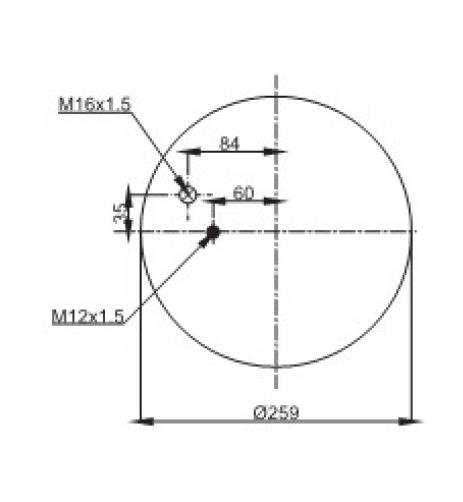 Körük Komple Plastik Piston 4884N1P06 - 11.88.777.90458