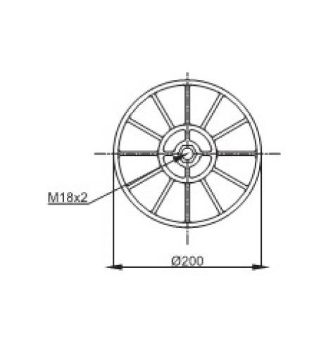 Körük Komple Plastik Piston 4884N1P06 - 11.88.777.90458