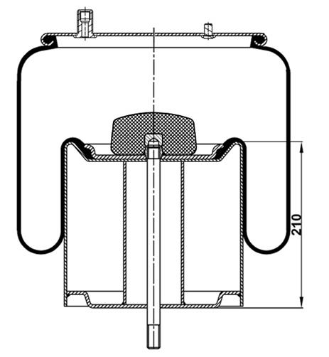 Körük Komple Metal Piston 4911Np04 - 84.88.777.90465