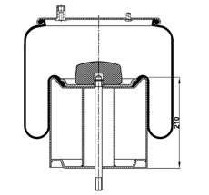 84.88.777.90465 - Körük Komple Metal Piston 4911Np04