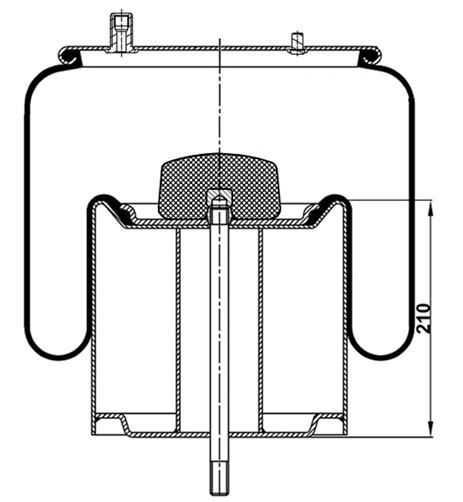 Körük Komple Metal Piston 4911Np06 - 84.88.777.90466