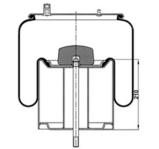 84.88.777.90466 - Körük Komple Metal Piston 4911Np06