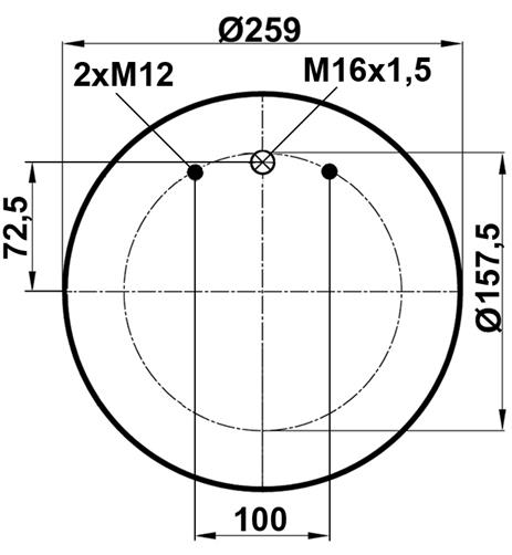 Körük Pistonsuz 4922N - 84.88.777.90662