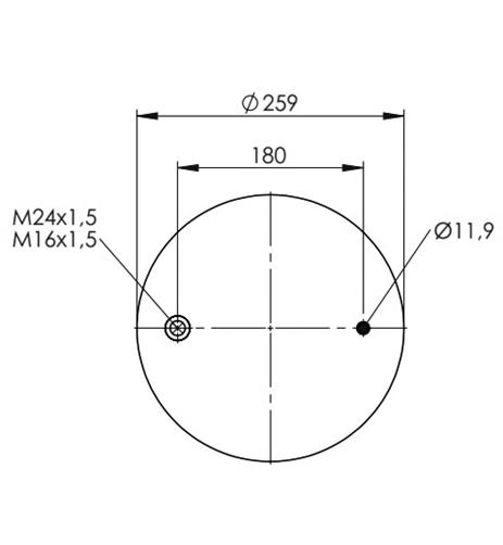 Körük Pistonsuz 4919N - 84.88.777.90471