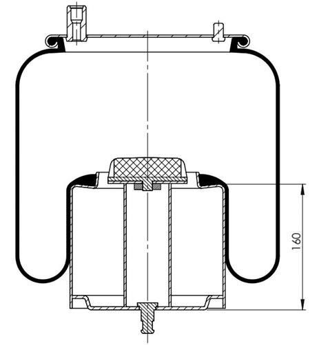 Körük Komple Metal Piston 4919Np01 - 84.88.777.90665