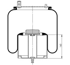 84.88.777.90665 - Körük Komple Metal Piston 4919Np01