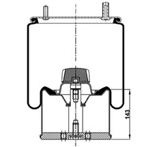 39.88.777.90472 - Körük Komple Metal Piston 4940Np02