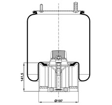 39.88.777.90473 - Körük Komple Plastik Piston 4940Np02