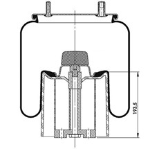 39.88.777.90475 - Körük Komple Plastik Piston 4941Np02