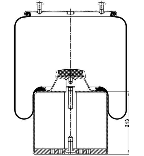 Körük Komple Metal Piston 4942Np02 - 39.88.777.90476