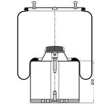 39.88.777.90476 - Körük Komple Metal Piston 4942Np02