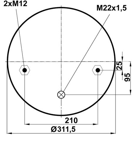 Körük Komple Metal Piston 4942Np02 - 39.88.777.90476