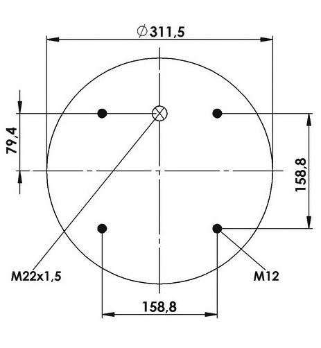 Körük Pistonsuz 3138Np01 - 41.88.777.90666