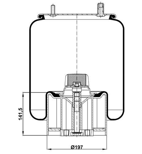 Körük Komple Plastik Piston 4960Np02 - 39.88.777.90479