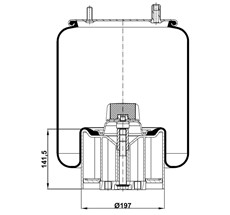 39.88.777.90479 - Körük Komple Plastik Piston 4960Np02