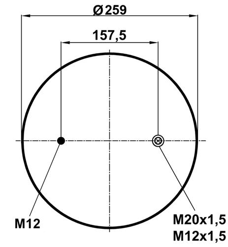 Körük Komple Plastik Piston 4960Np02 - 39.88.777.90479