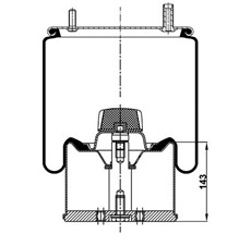 39.88.777.90478 - Körük Komple Metal Piston 4960Np02