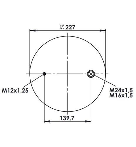 Körük Komple Metal Piston W01m586260 - 42.88.777.90670