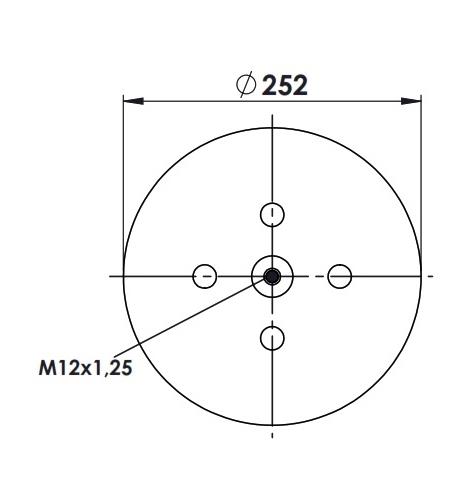 Körük Komple Metal Piston W01m586260 - 42.88.777.90670