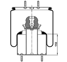 12.88.777.90492 - Körük Komple Metal Piston 6602Np01