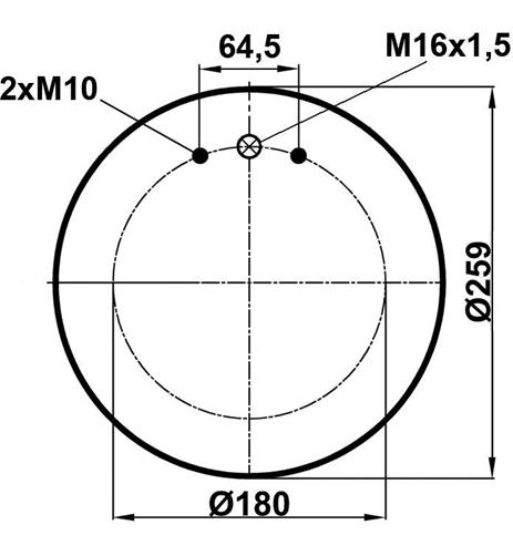 Körük Komple Metal Piston 6602Np01 - 12.88.777.90492