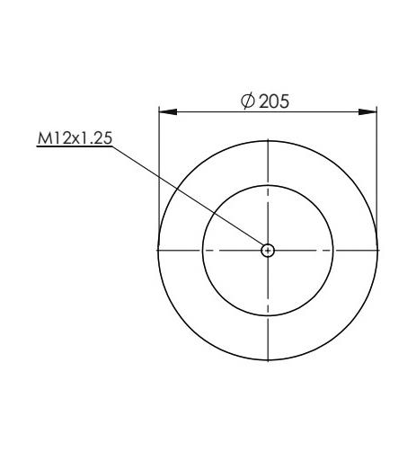 Air Spring With Metal Piston 884Np04 - 12.88.777.90675