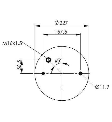 Körük Komple Metal Piston 6714Np02 - 13.88.777.90676