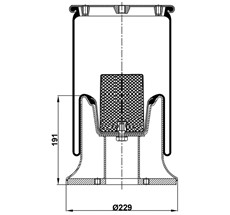 13.88.777.90494 - Körük Komple Metal Piston W01m587315