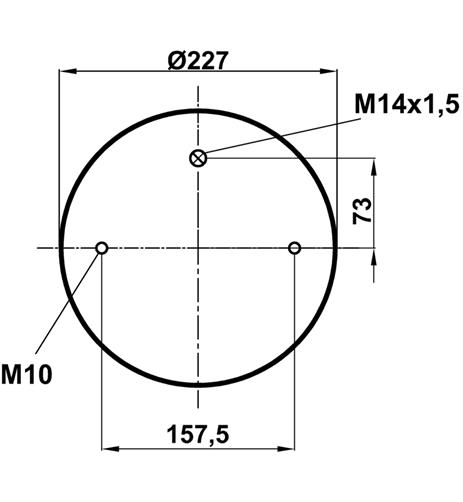 Körük Komple Metal Piston W01m587315 - 13.88.777.90494