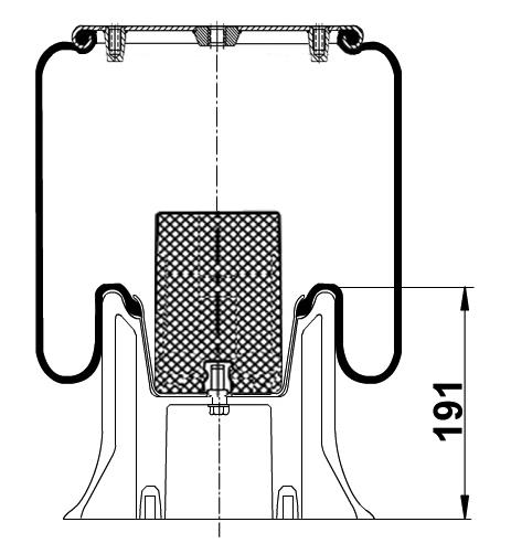 Körük Komple Plastik Piston W01m587315 - 13.88.777.90495