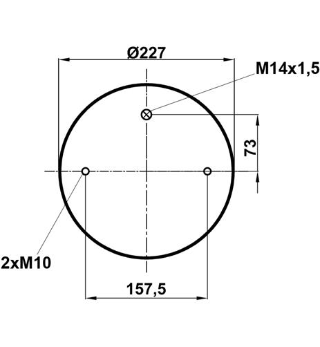 Körük Komple Plastik Piston W01m587315 - 13.88.777.90495