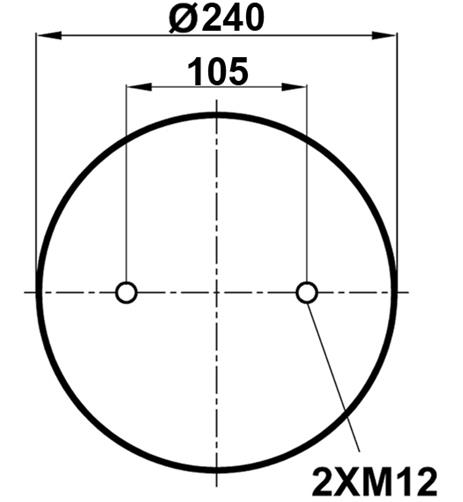 Körük Komple Plastik Piston W01m587315 - 13.88.777.90495