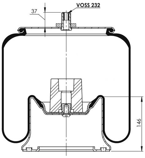 Körük Komple Metal Piston W01m588562 - 17.88.777.90504