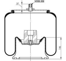 17.88.777.90504 - Körük Komple Metal Piston W01m588562