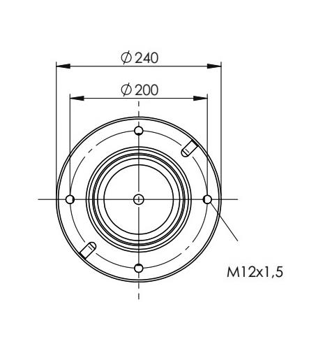 Körük Komple Metal Piston W01m588562 - 17.88.777.90504