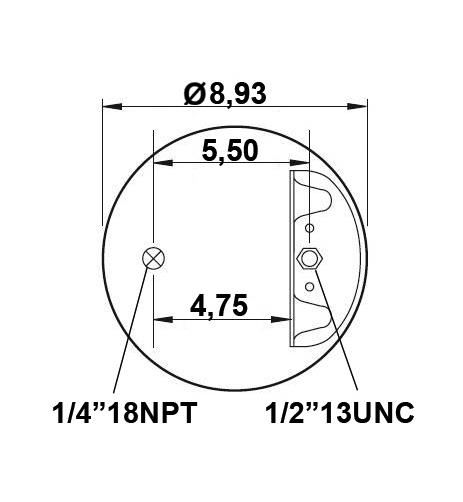 Körük Komple Plastik Piston W013588829 - 12.88.777.90509