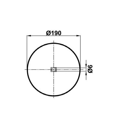 Air Spring With Plastic Piston 54768M - 13.88.777.90511