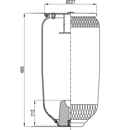 Körük Komple Plastik Piston W01m586286 - 40.88.777.90513