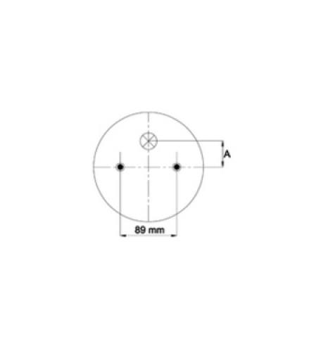 1 Katlı Körük Komple D220mm G1/4-19 M8 - 83.88.777.90525