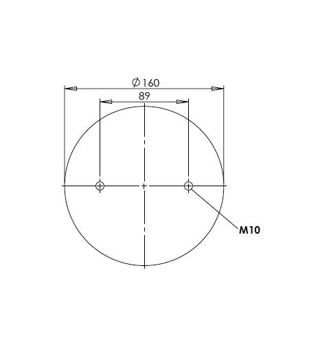 2 Katlı Körük Komple D220mm D220mm M24-M16-M10x2 - 17.88.777.90538