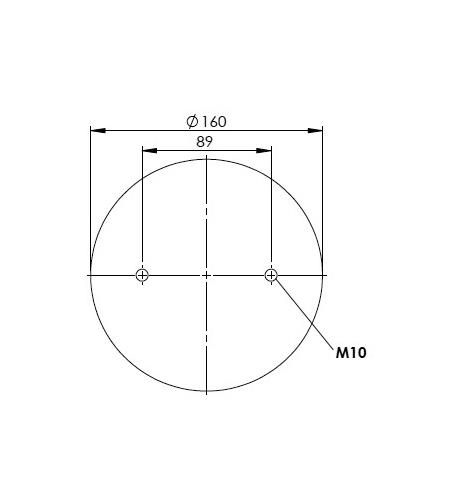 2 Katlı Körük Komple D220mm M20-M12-M10x2 - 42.88.777.90537