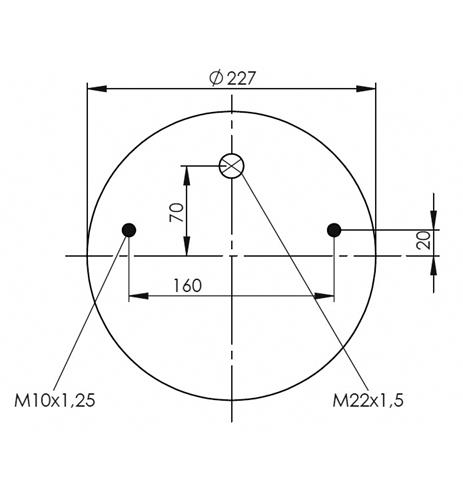 Körük Pistonsuz 1T280-30 - 83.88.777.90640