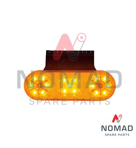 Yan İşaret Lambası 17-Led Oval Braketli Sarı - 83.99.497.21576