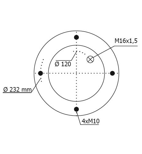 2 Katlı Körük Komple D300mm M16-M10x8 - 39.88.777.90646